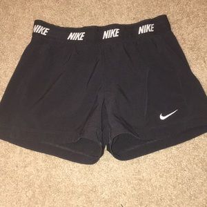 Nike dry fit wind shorts with built in spandex